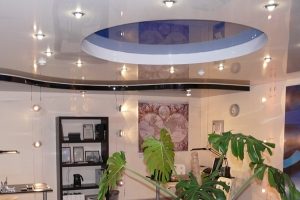 Натяжные потолки - лучшее для кухни